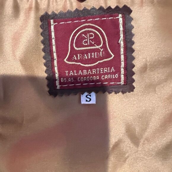 Women's Vintage Arandu Utility Leather Jacket - Picture 12 of 17